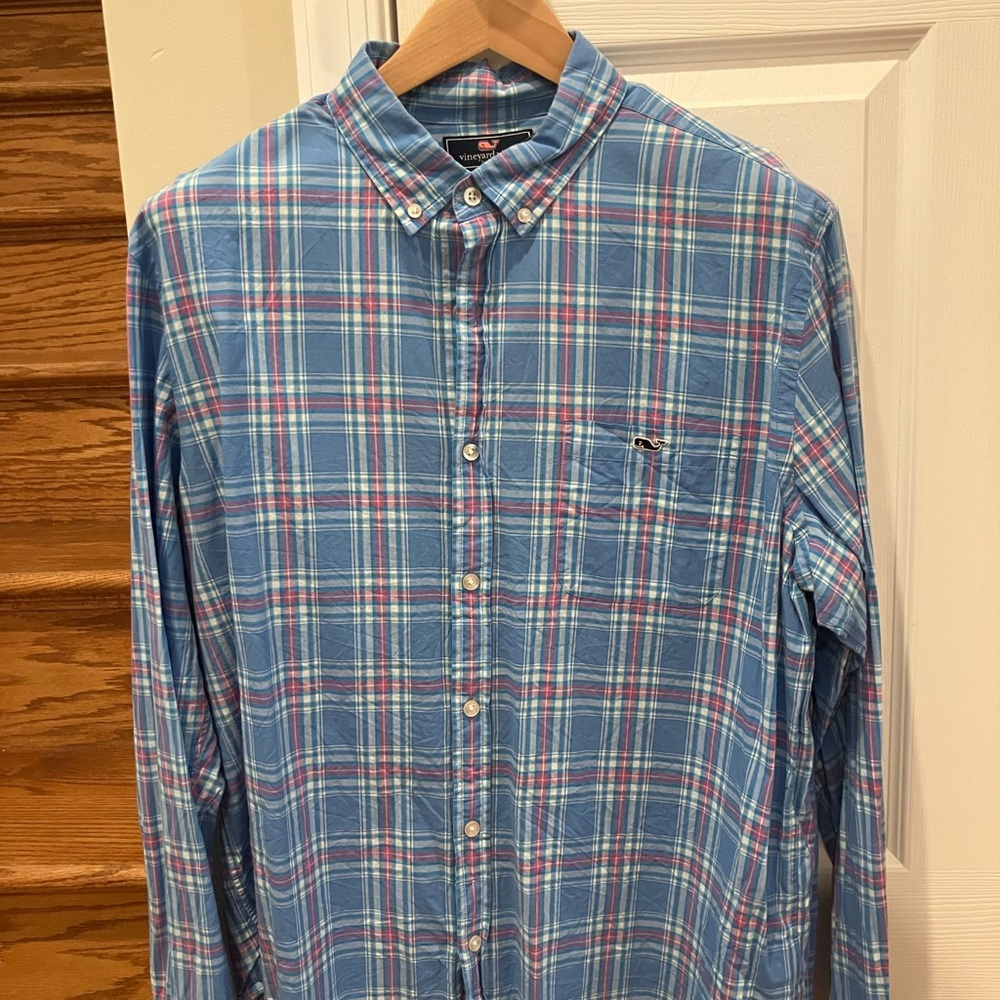 Vineyard Vines Men's Tucker Slim Fit Long Sleeve Shirt